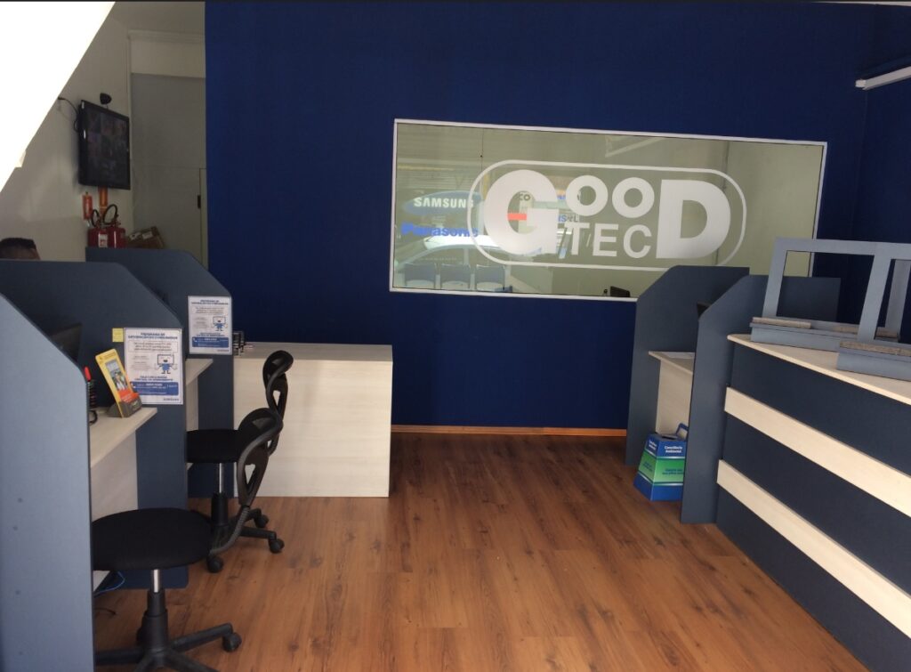 Recepção da Good Tec em Taboão da Serra